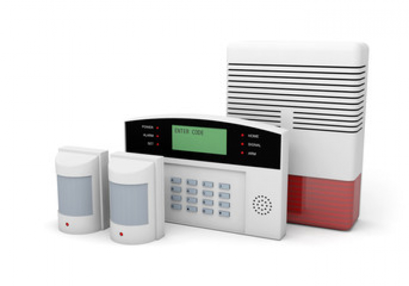 Alarme com Sensor de Presença Residencial Instalação Pompéia - Alarme Residencial