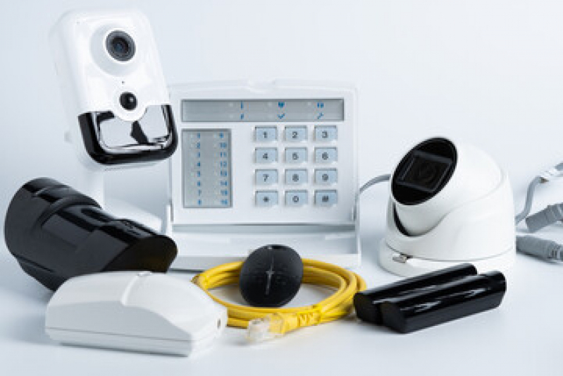 Alarme Residencial com Câmera e Sensor de Presença ABC - Alarme Residencial com Sensor de Presença Externo